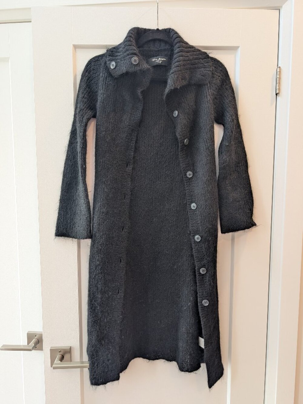 Vintage Aritzia Talula Babaton Mohair Long Cardigan Duster Dress XS